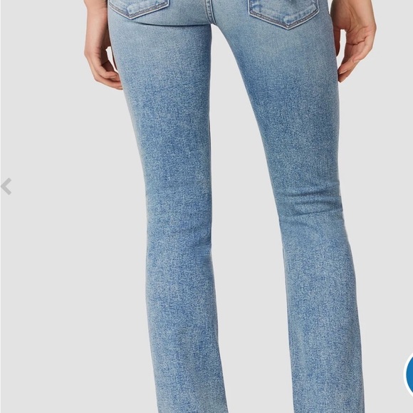 Hudson Jeans Light Blue Straight Leg Women's Jeans - Picture 1 of 7